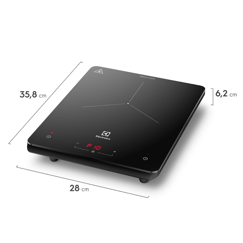 Cooktop 1 Boca de Indução Electrolux Portátil 5