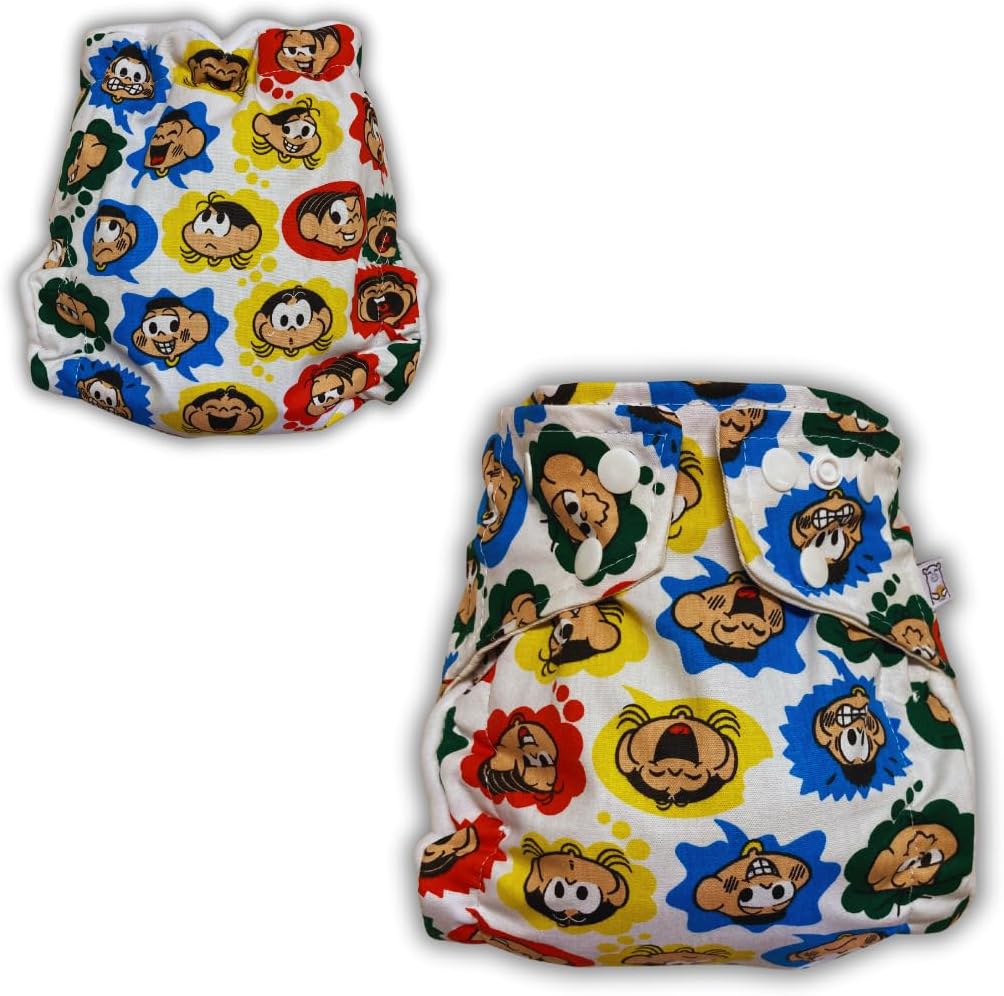 Fraldas Pocket Coleção Turma da Mônica 1