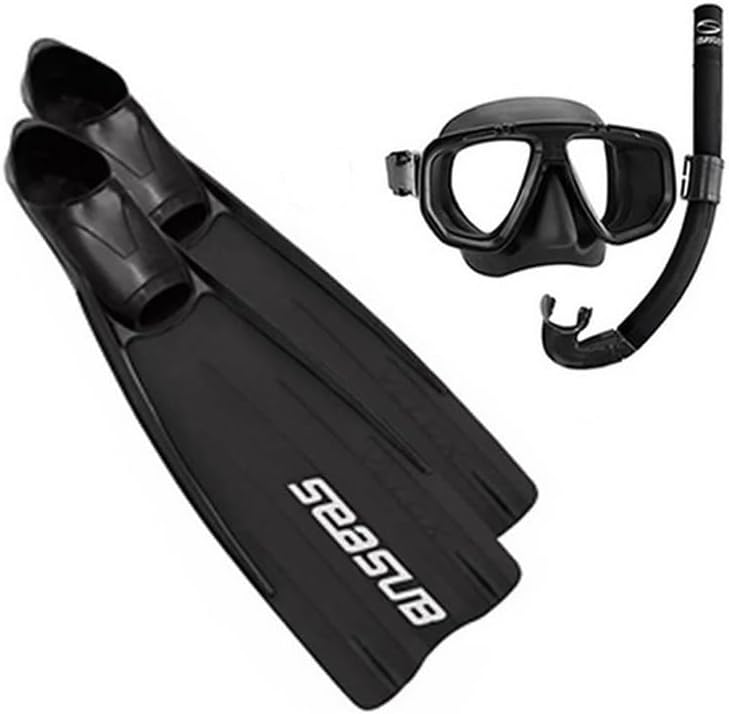 Kit de Mergulho Máscara + Snorkel + Nadadeira Premium Velox Seasub 1