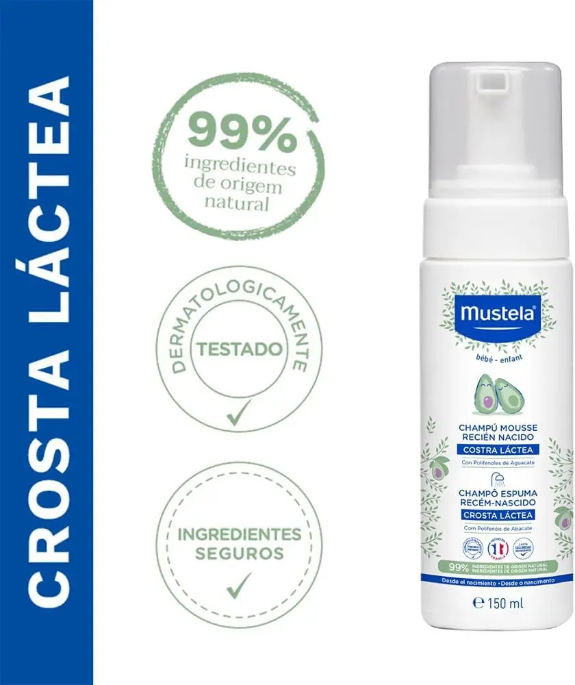 Shampoo Recém-Nascido Mustela 5