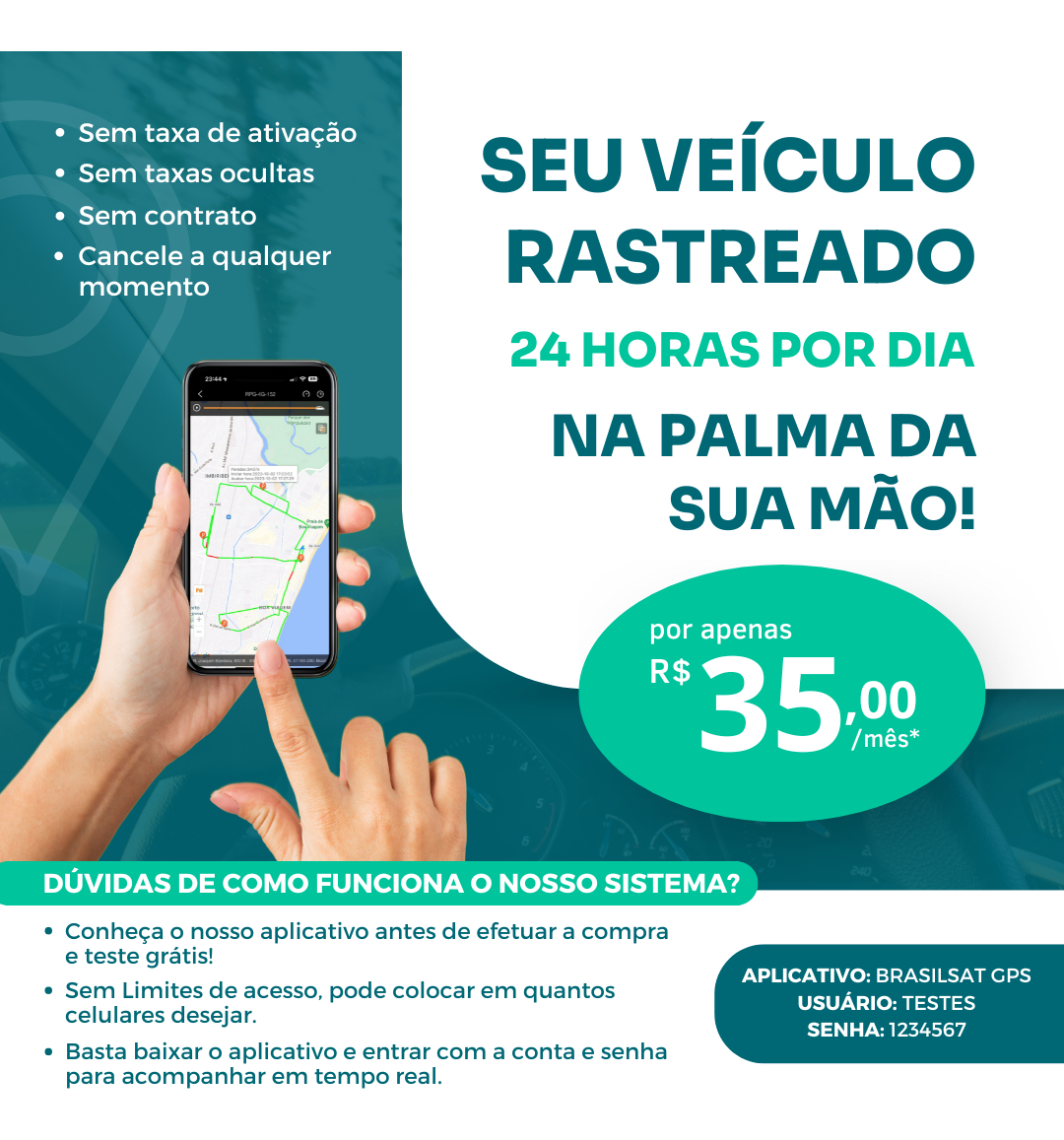 Rastreador Veicular GPS 3