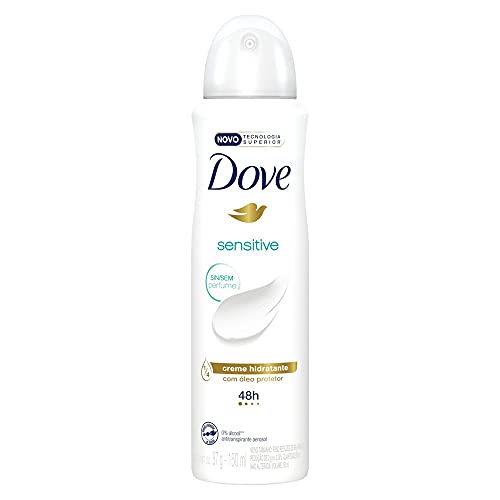Desodorante Antitranspirante Aerossol Dove Sensitive 1