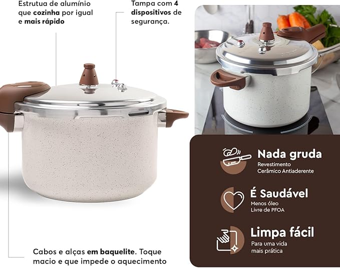 Top 10 Melhores Panelas para Fogão de Indução em 2026 (Tramontina, Mimo  Style e Brinox)