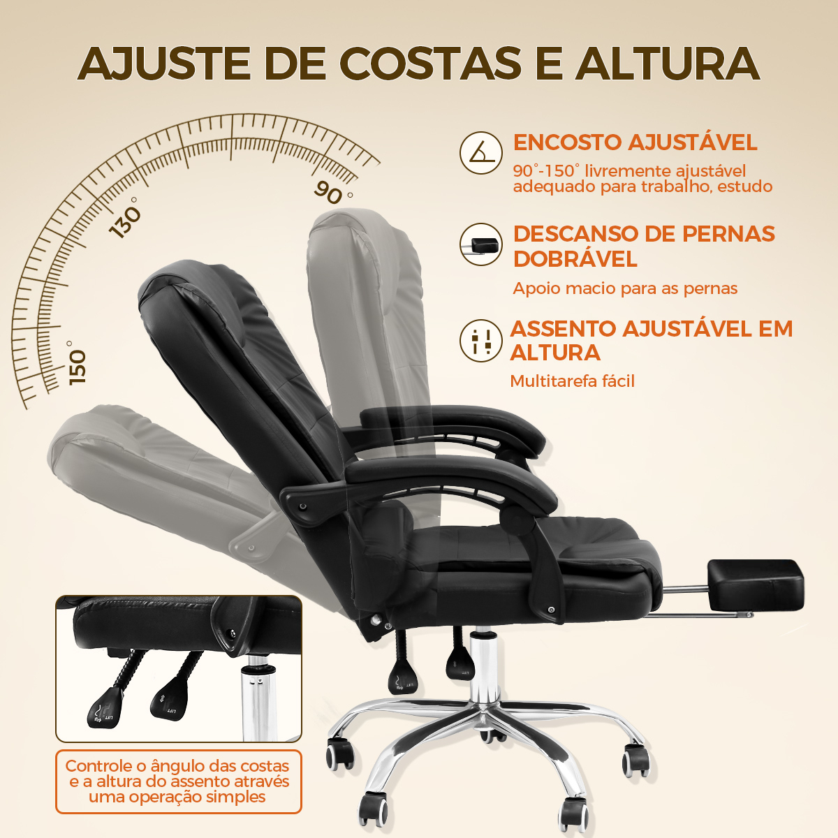 Cadeira de Escritório Legacy  3