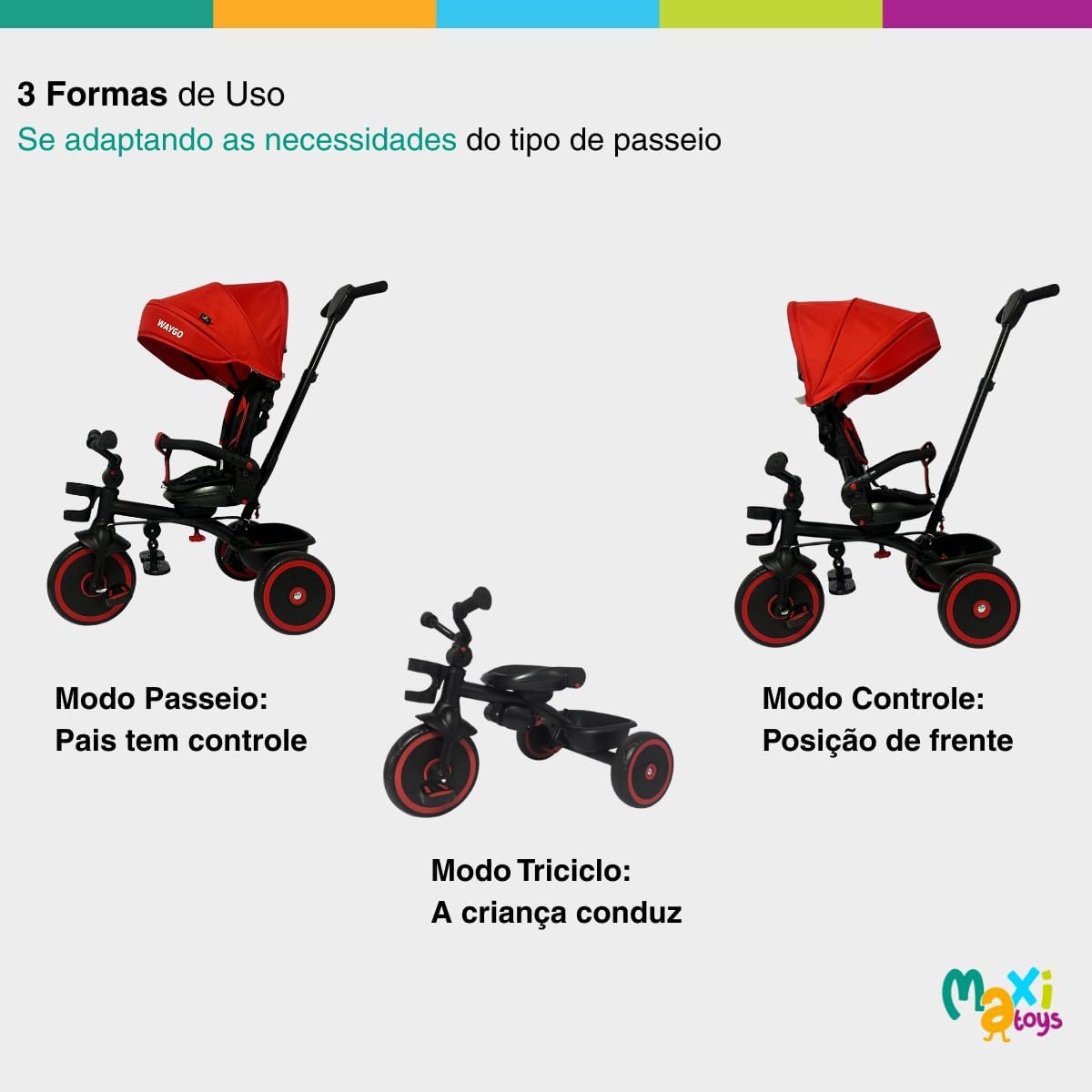 Triciclo Waygo 3