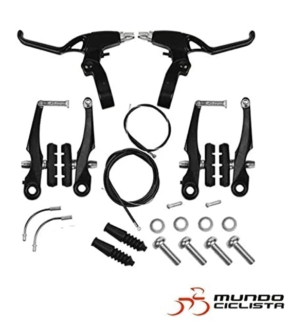 Freio V-Brake para Bike com Manete Logan 3