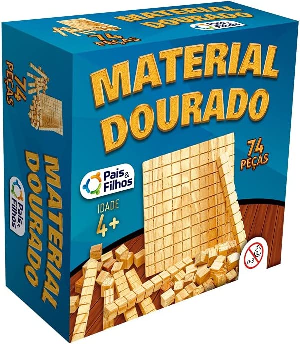 Material Dourado - 74 Peças 1