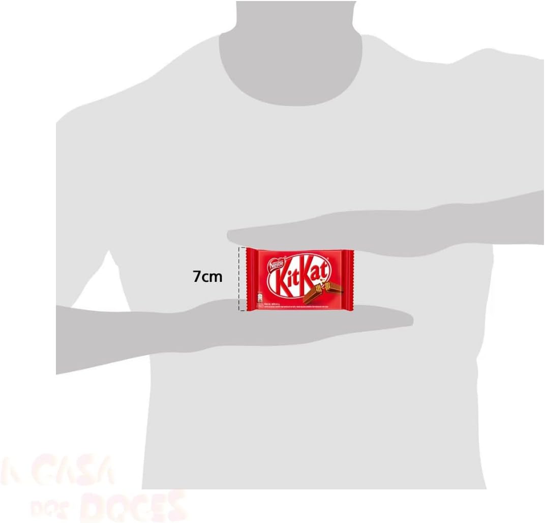 Chocolate KITKAT 4 Fingers ao Leite 41,5g (24 unidades) 5