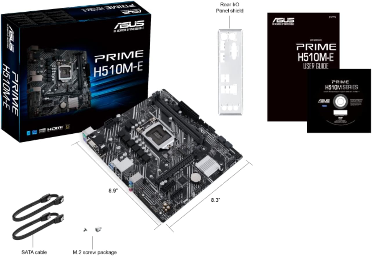 Placa-Mãe ASUS Prime H510M-E 4