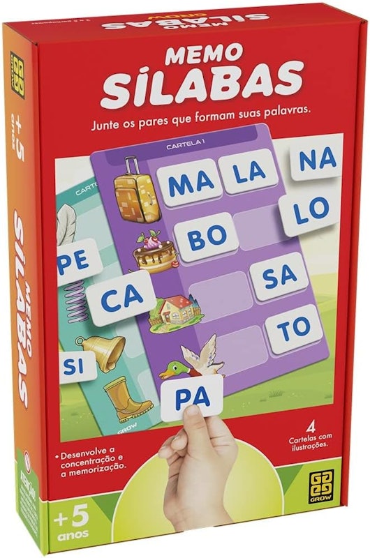 Jogo de Memória Sílabas 1