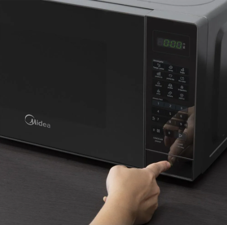 Micro-ondas 20 L Prata Porta Espelhada Minuto Fácil 3