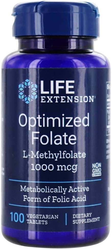 Metil Folato Optimized Folate 1000 mcg 1