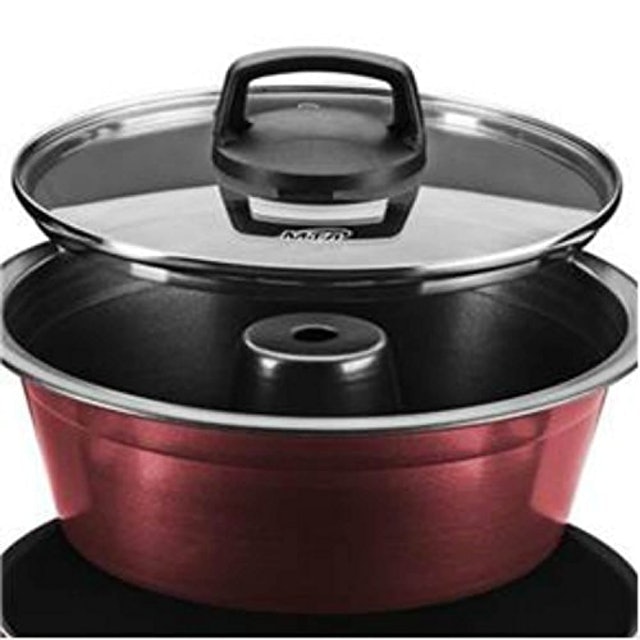 Conjunto para Pudim Cristal Cereja com tampa N°20 3,2 L 3