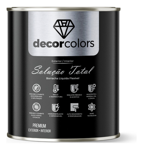 Tinta Borracha Liquida Solução Total 1