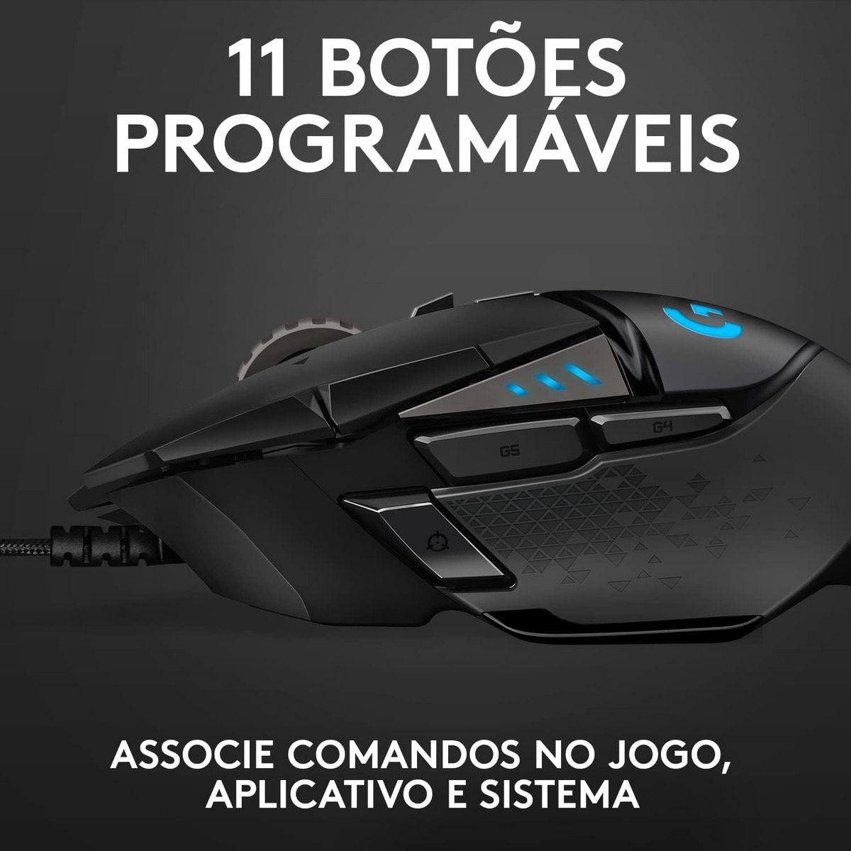 Mouse Gamer Logitech G502 Hero 4