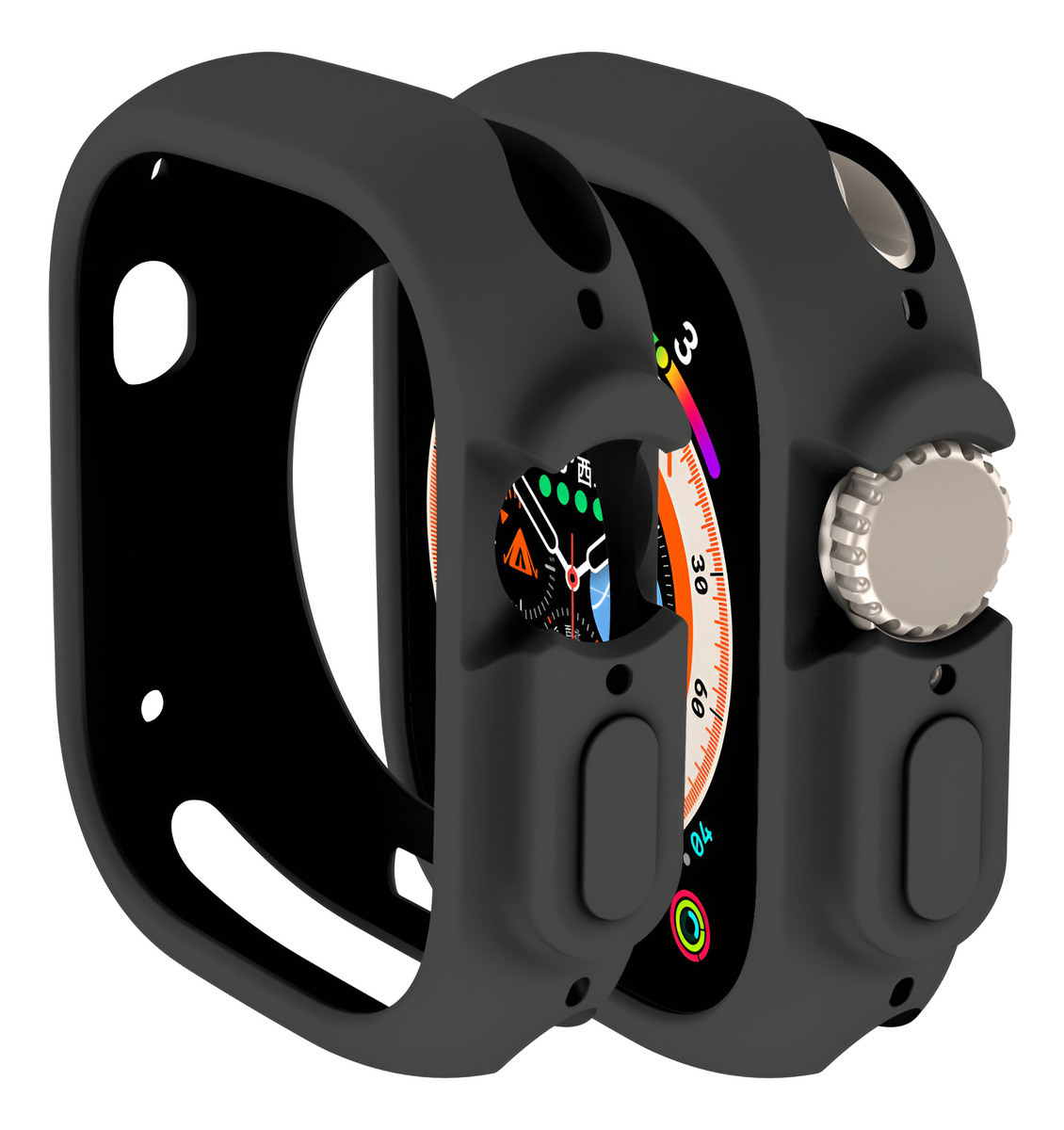 Capa Bumper Case TPU LTimports para Apple Watch Ultra 1
