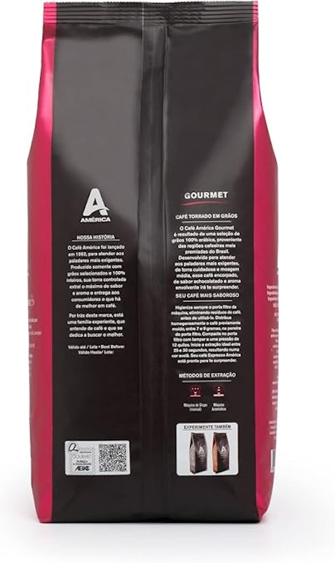 Café Torrado em Grão América Gourmet 4