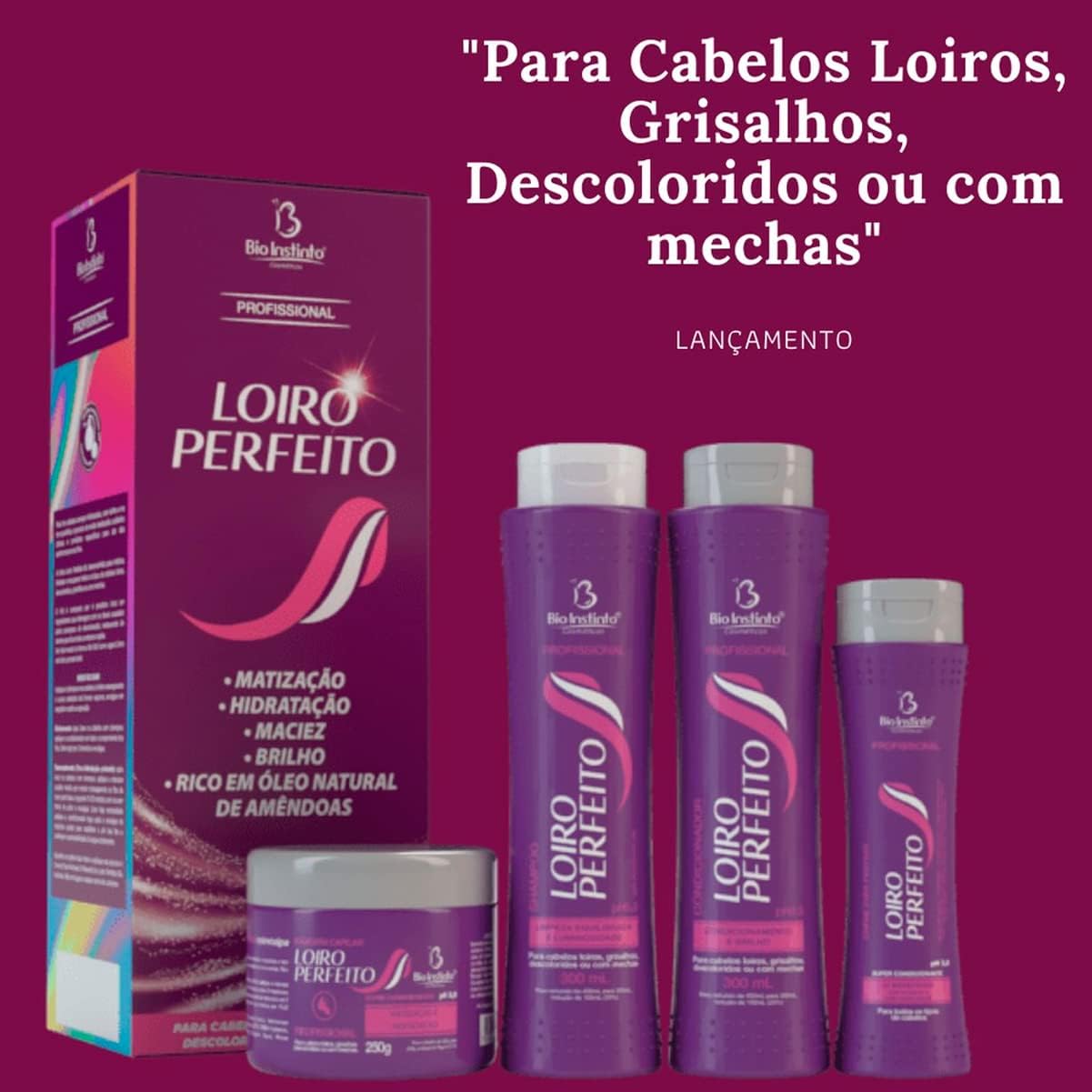 Kit Capilar Loiro Perfeito 4