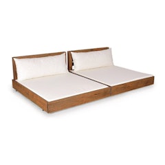 Conjunto 2 Sofás Chaise Versatti Rustic