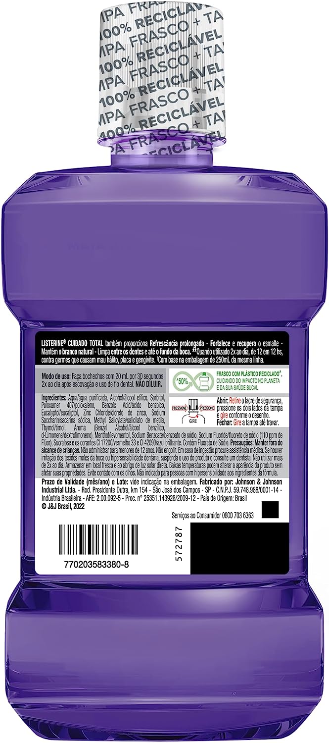 Listerine Cuidado Total Refrescância Intensa 2