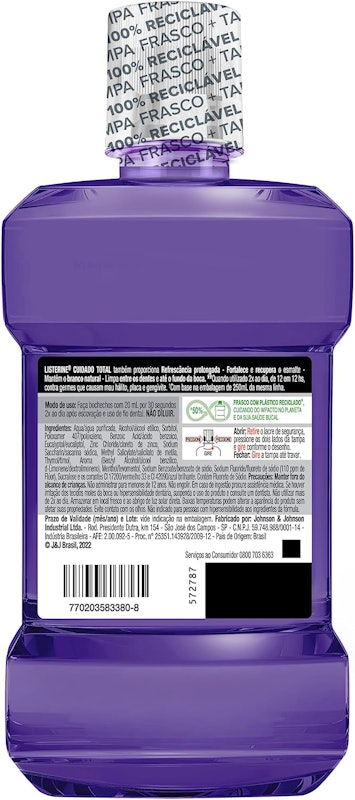 Listerine Cuidado Total Refrescância Intensa 2