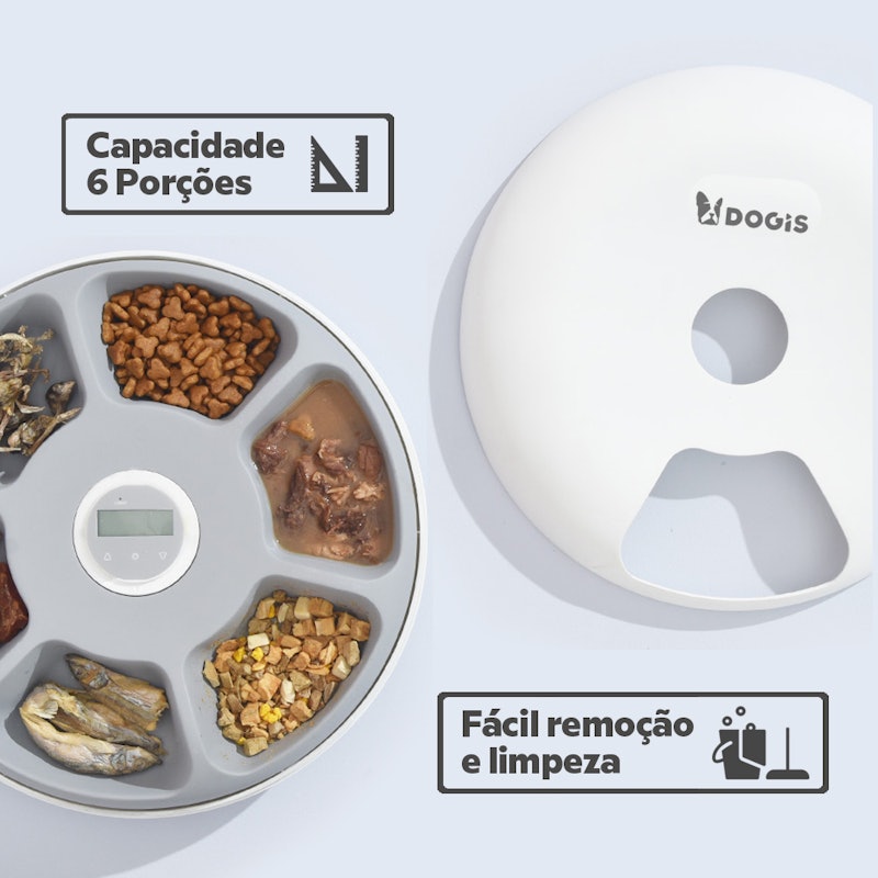 Comedouro Automático Pet Cachorro Gato Programador 2
