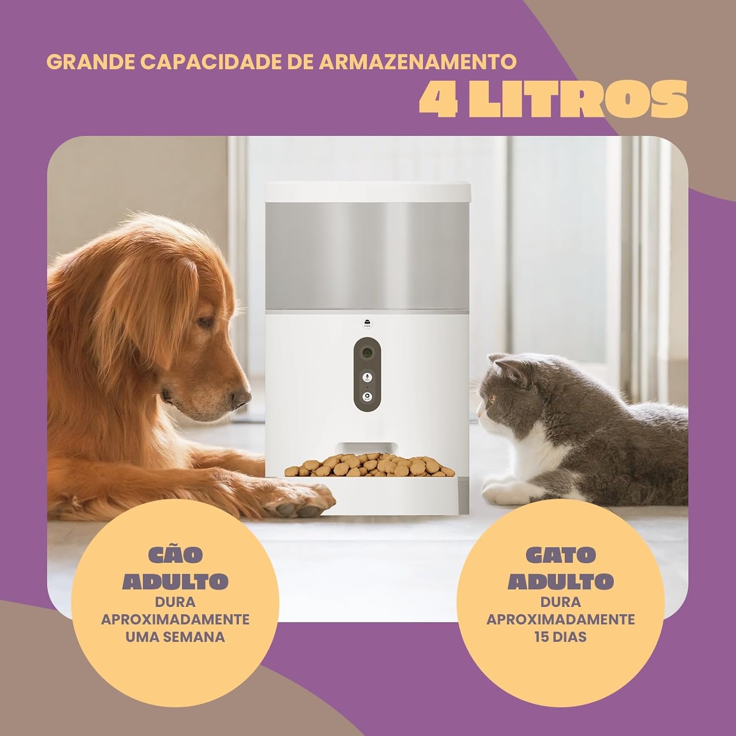 Alimentador Pet Inteligente Animus 5