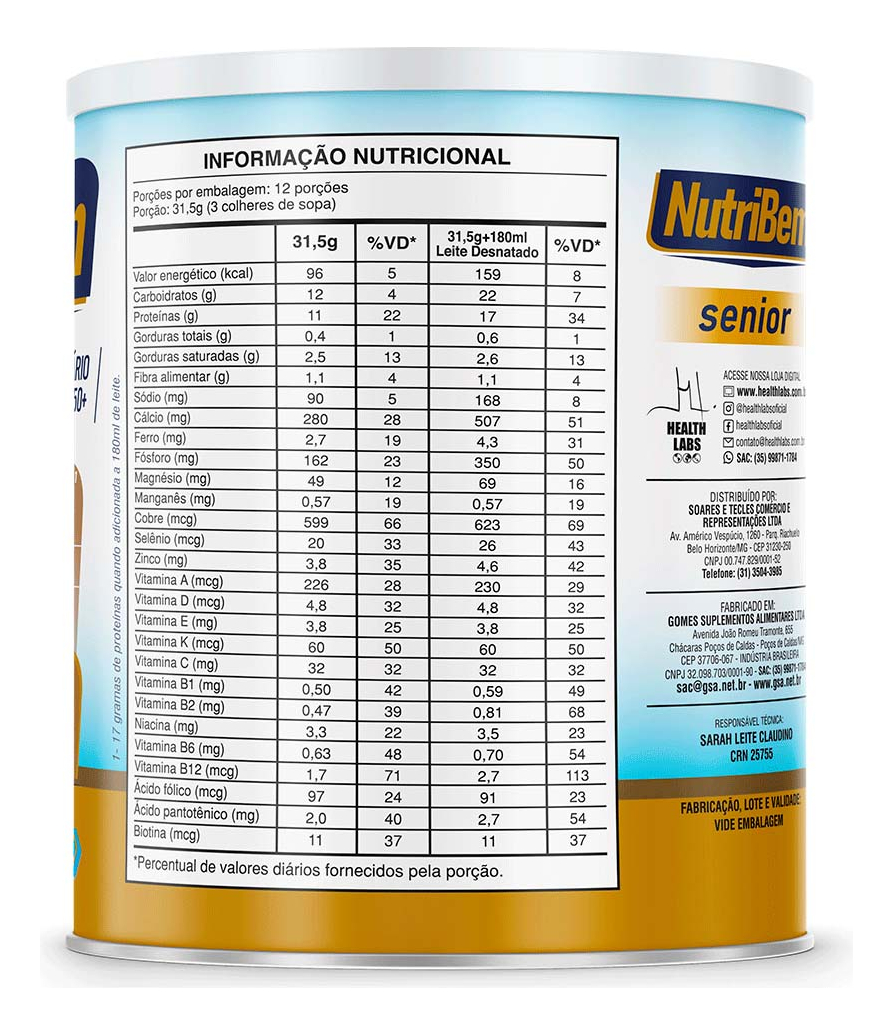 NutriBem Senior Chocolate 2