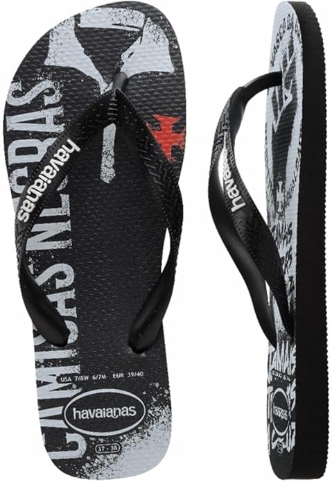Chinelo Havaianas Top Times Vasco Da Gama 3