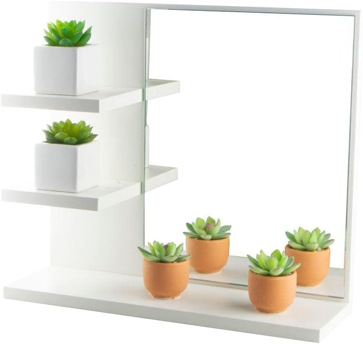 Armário para Banheiro com Espelho Nice Branco 40 cm 1