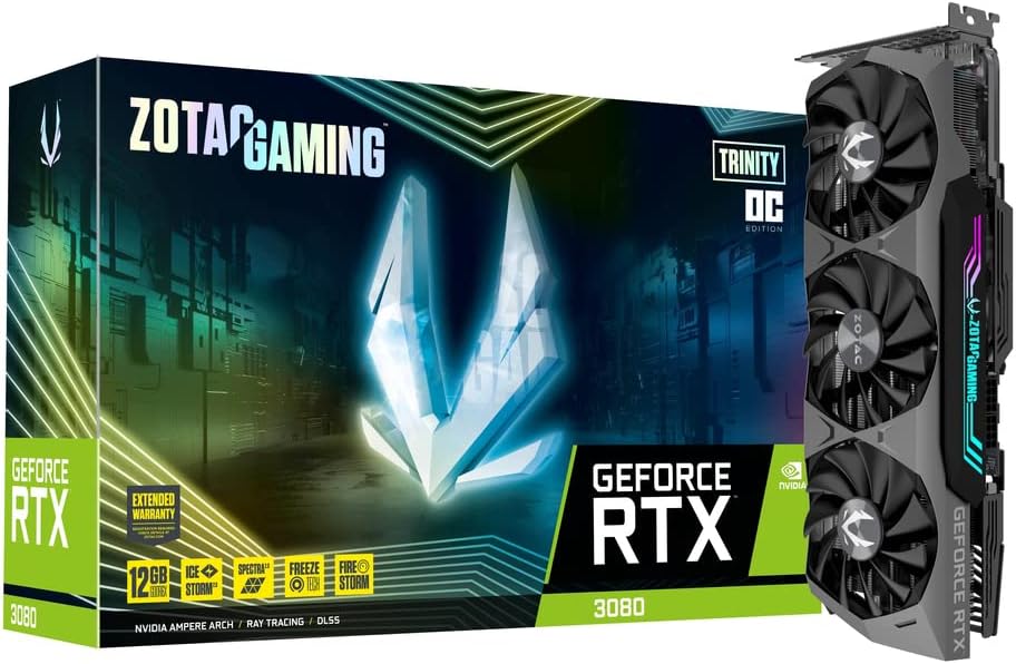 ZOTAC GAMING GeForce RTX 3080 Trinity OC LHR 12GB 1