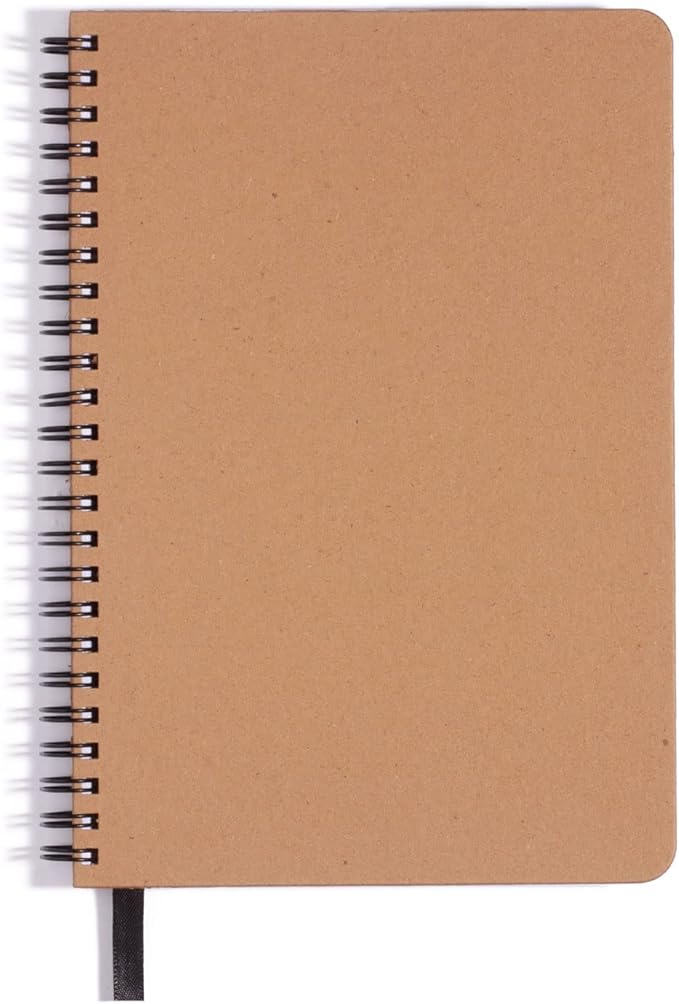 Caderno Wire-o Kraft 14x21 - Kraft Pontado 4