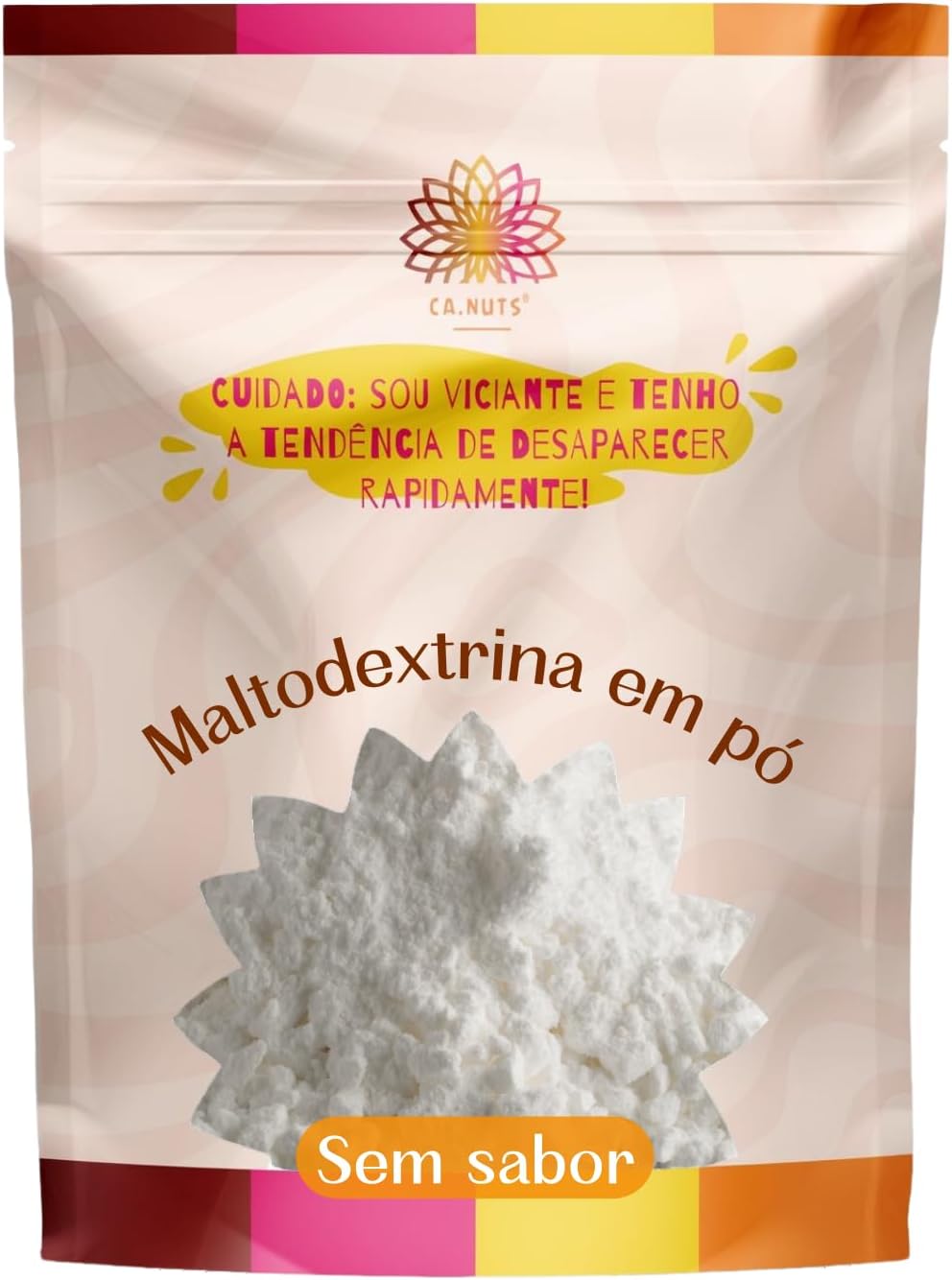 Maltodextrina sem Sabor em Pó Premium Ca.Nuts 1