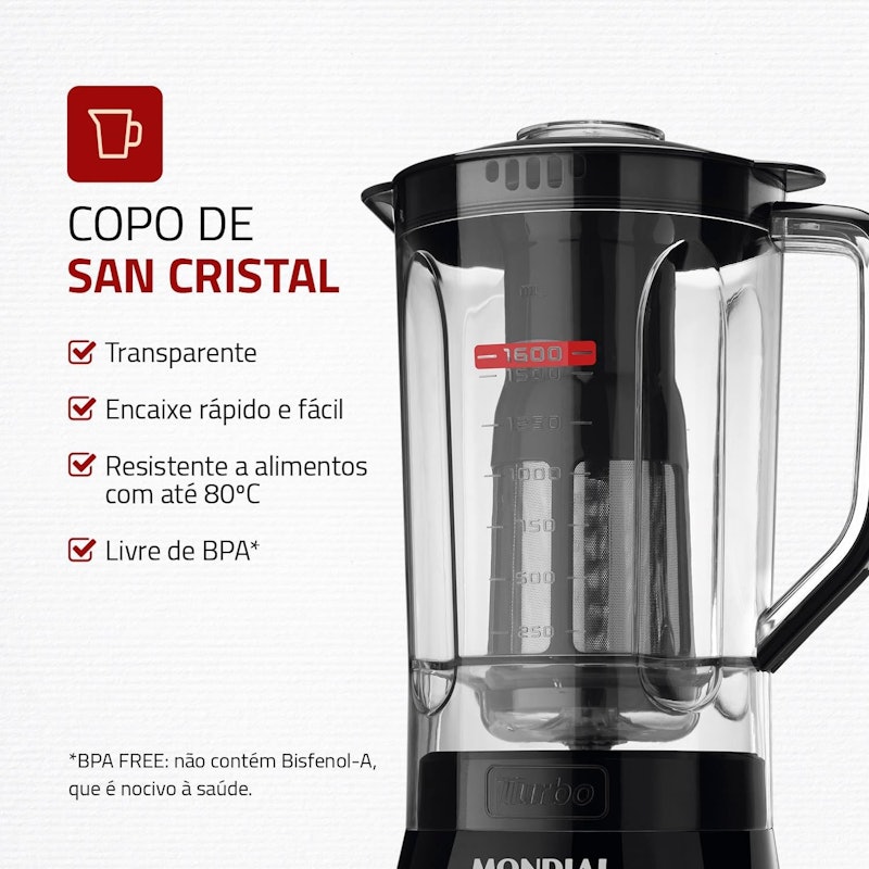 Liquidificador Turbo Power 3