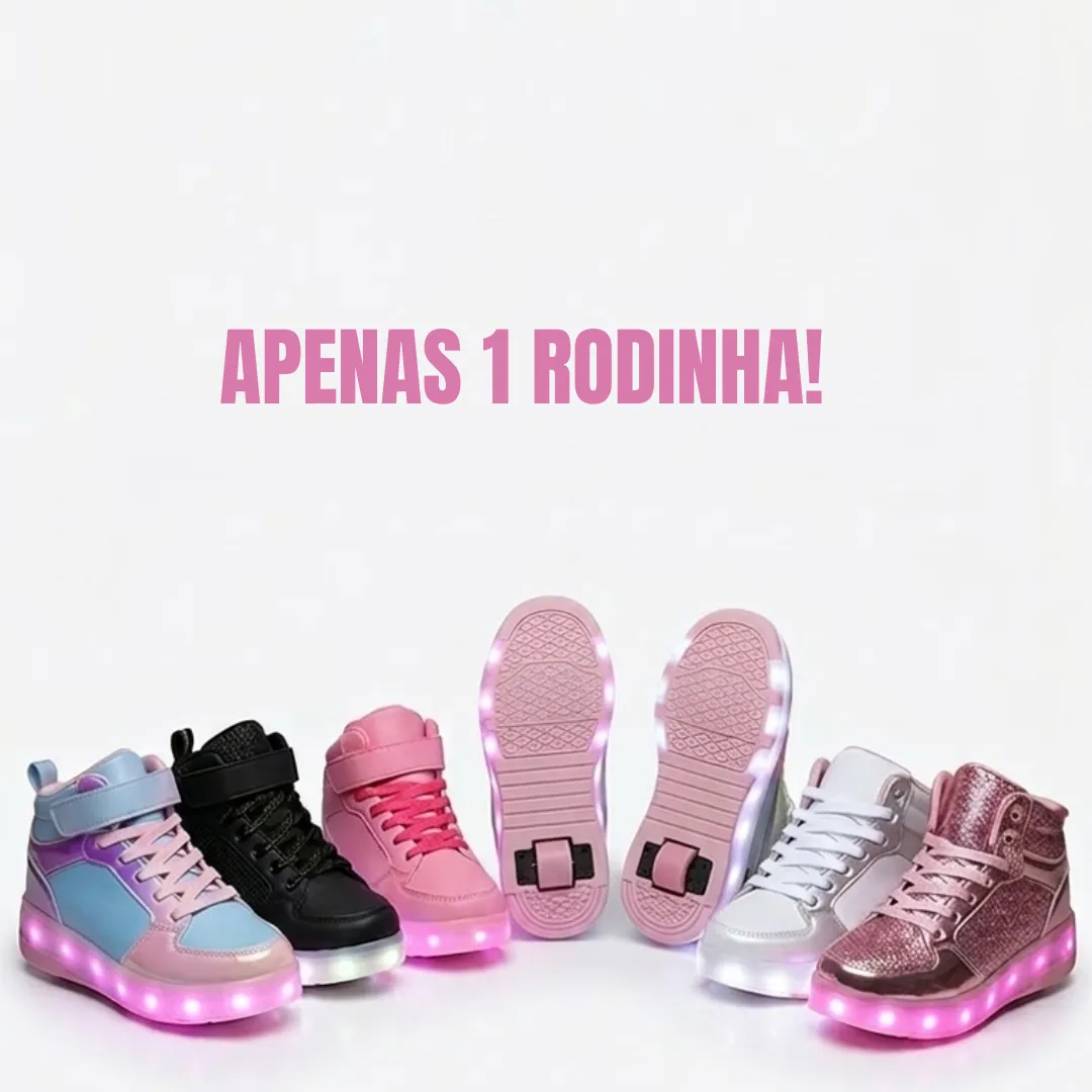 Tênis de Rodinha e Led Beakid 5