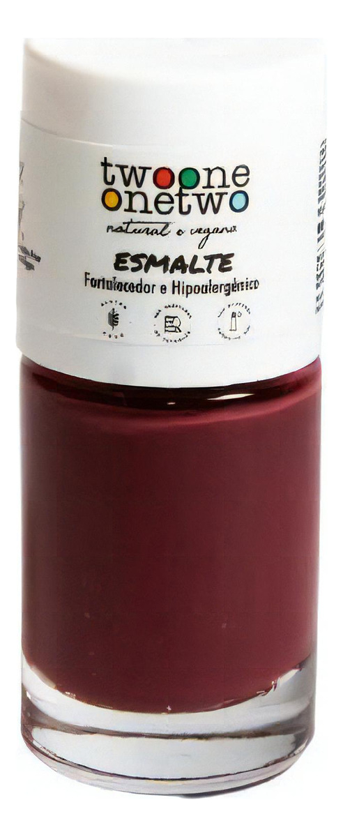 Esmalte Twoone Onetwo Natural Vegano Brandy Wine 1