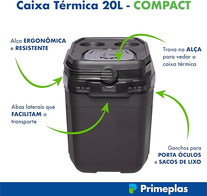 Cooler Térmico 20 L Compact 3