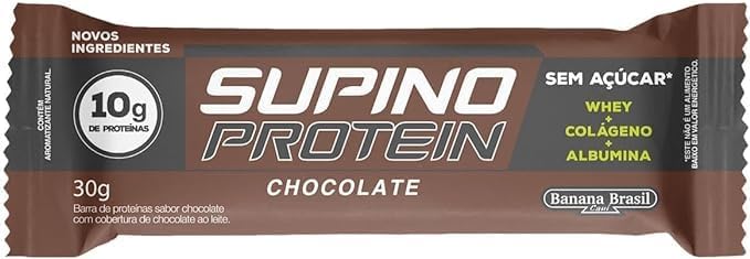 Supino Protein Chocolate Banana Brasil (12 unidades) 2