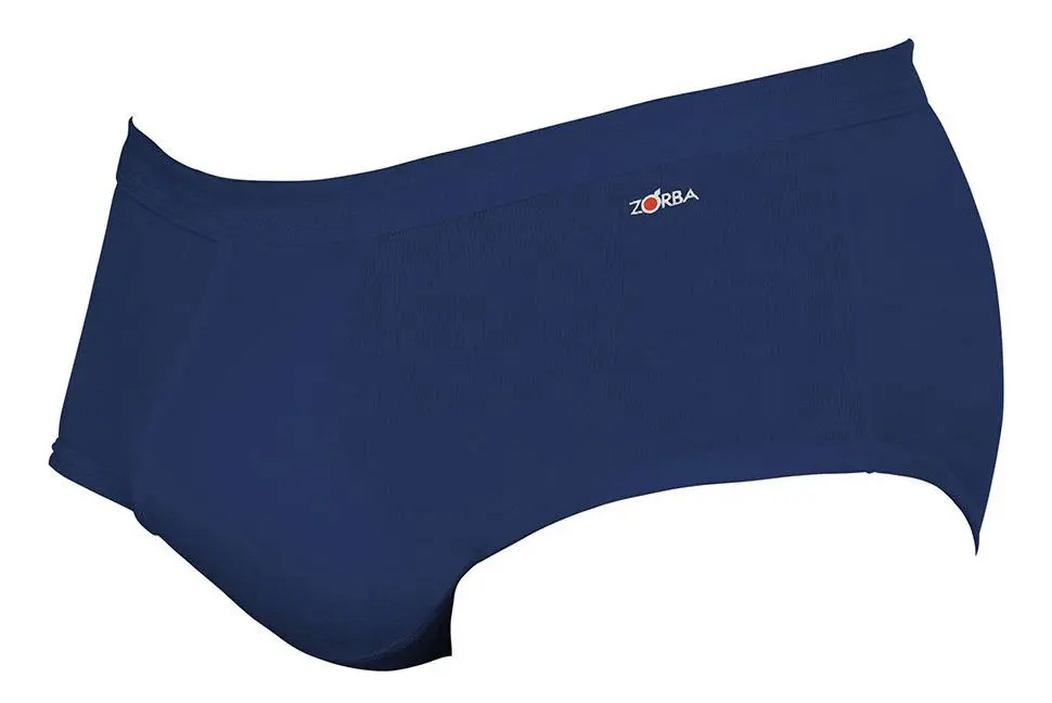 Kit 6 Cuecas Zorba Slip Linea com Abertura Algodão 3