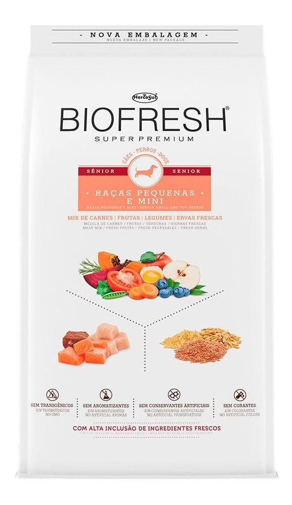 Biofresh Cão Sênior Raças Minis e Pequenas 1