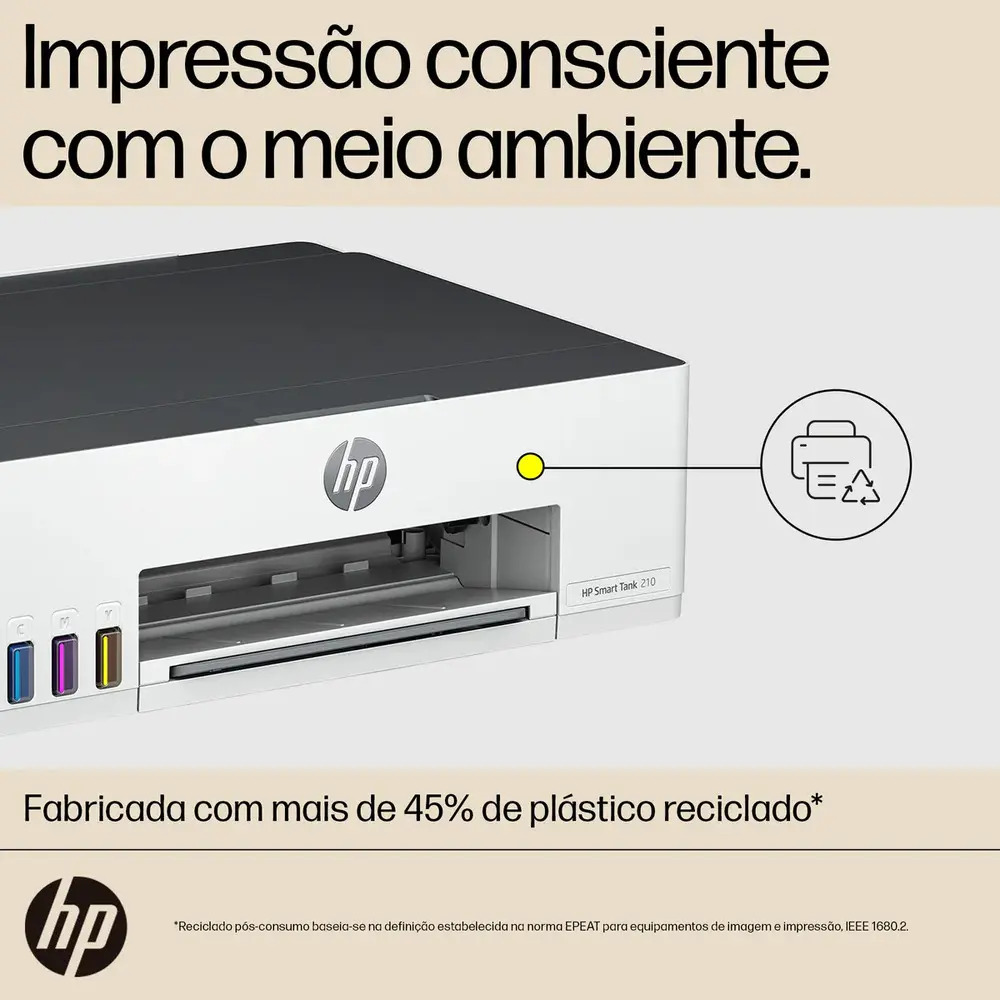 Impressora HP Smart Tank 210 4