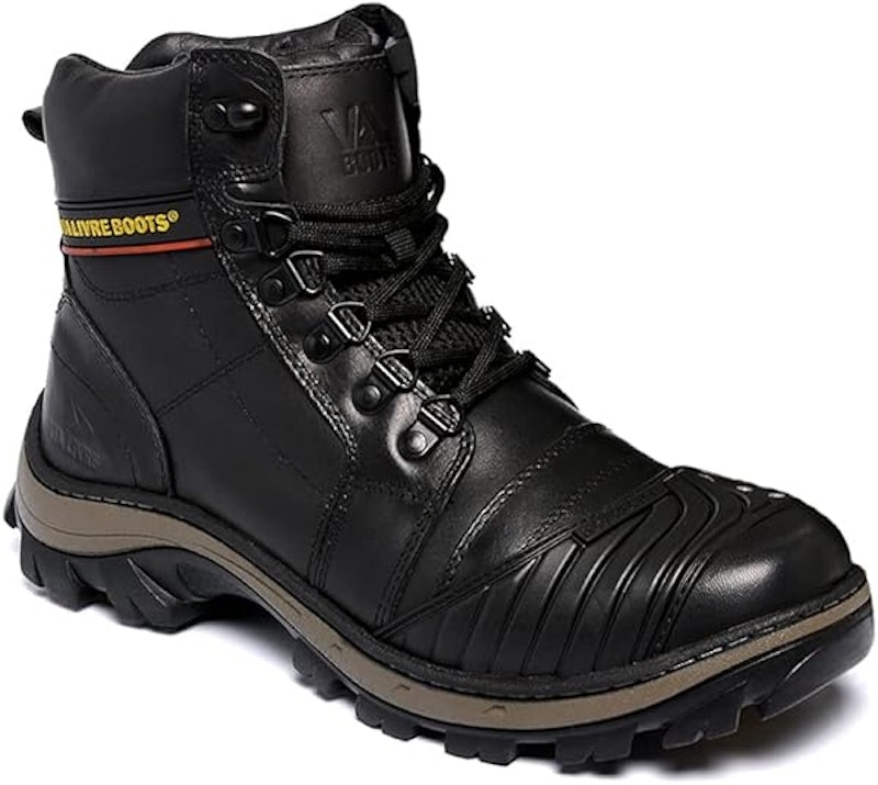 Bota Motociclista em Couro Legítimo com Proteção Marcha 1
