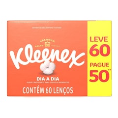 Kleenex Lenço Extrato de Seda