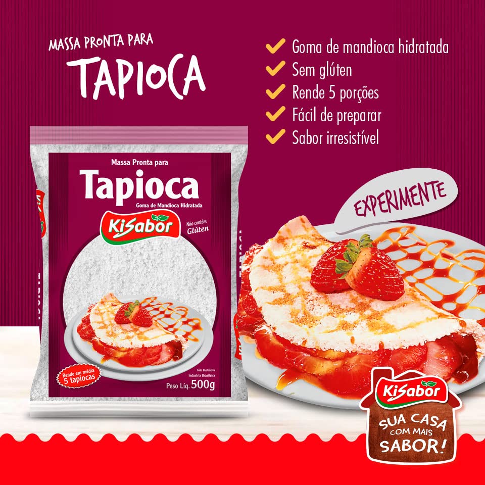 Tapioca Hidratada Kisabor 4