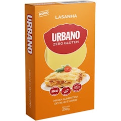 Massa para Lasanha Zero Glúten Urbano