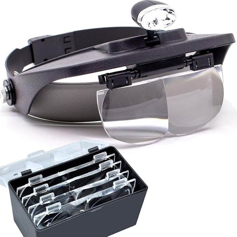 Lupa de Cabeça Lorben Com 4 Lentes e 2 Led 3