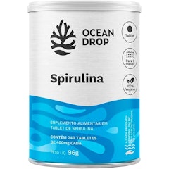 Suplemento de Spirulina em Tablet
