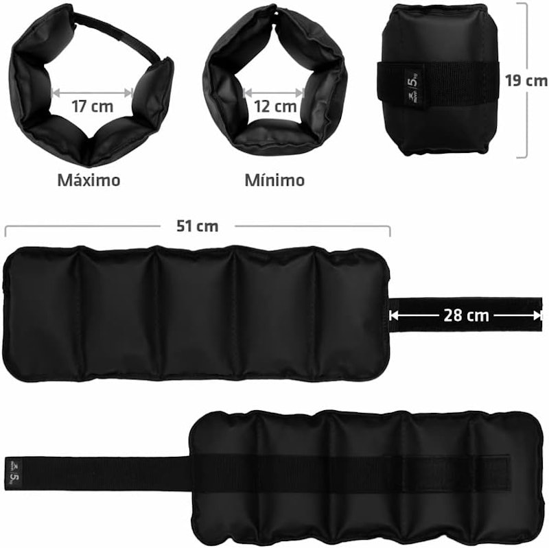 Par de Caneleiras 5 kg 3