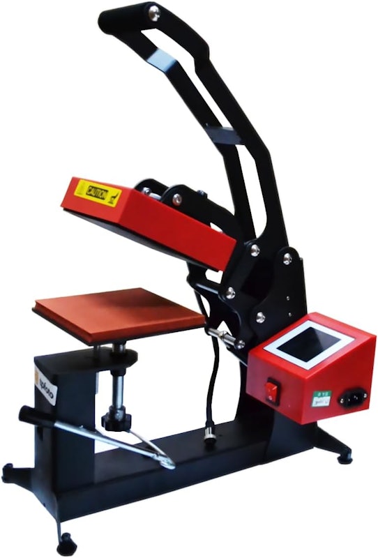 Prensa 3x1 para Sublimação de Bonés e Canetas com Painel Touch Screen 1