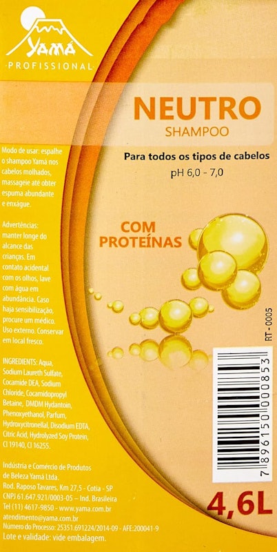 Shampoo Neutro 4,6 L 3